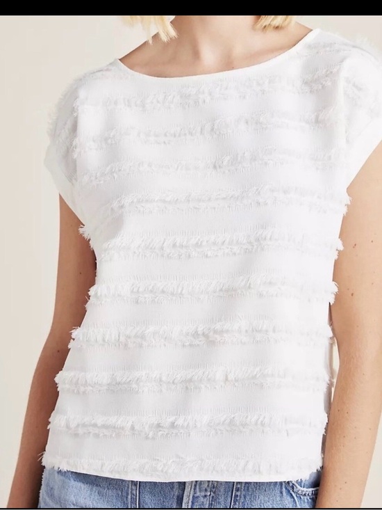 Anthropologie Tops - Anthropologie Maeve for Anthropologie "Barton" white blouse